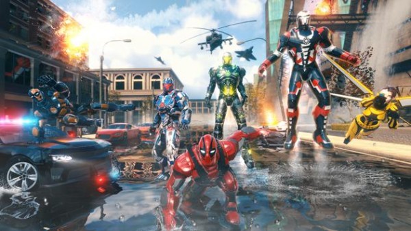 城市英雄战斗狂热