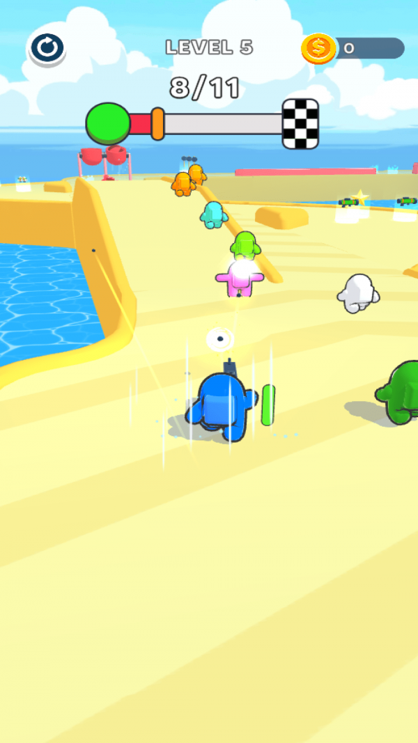 我们之中射击竞速