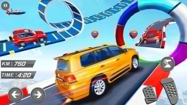 普拉多汽车特技3D