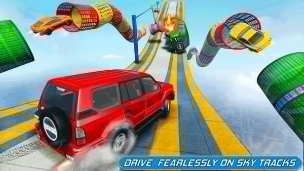 普拉多汽车特技3D