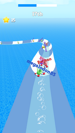 水上乐园超级滑梯