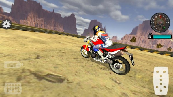 快速摩托车司机