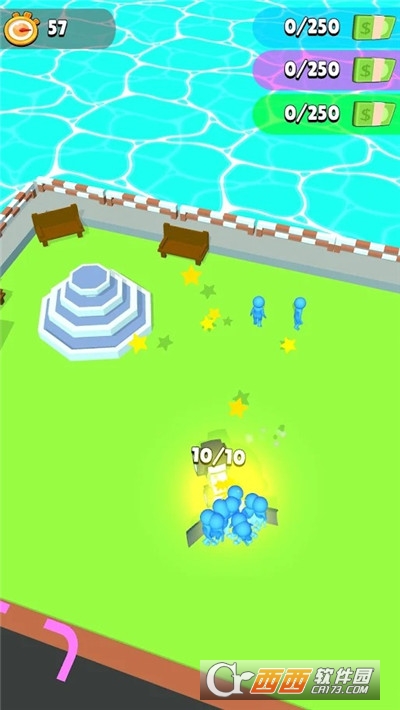 人群铲车CROWD PUSHER