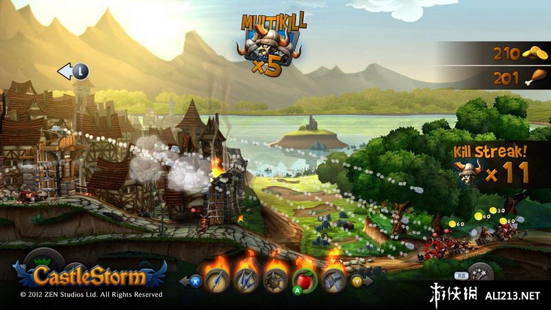 城堡风暴（Castle Storm）v1.0十项修改器
