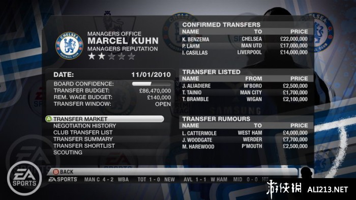 国际足球大联盟10（FIFA 10）名单补丁