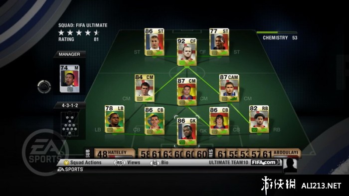 国际足球大联盟10（FIFA 10）名单补丁