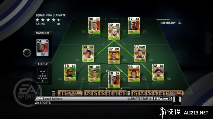 国际足球大联盟10（FIFA 10）名单补丁