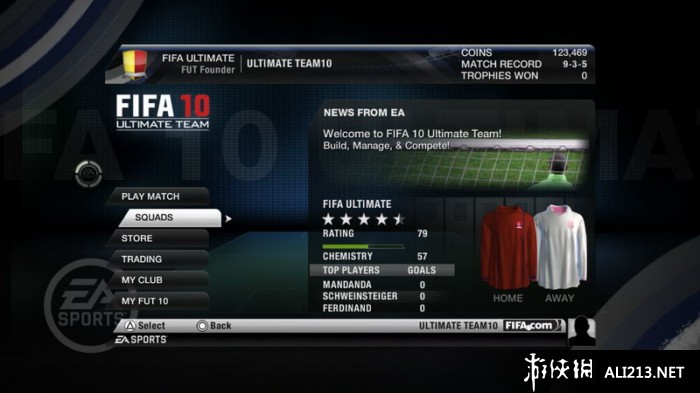 国际足球大联盟10（FIFA 10）名单补丁