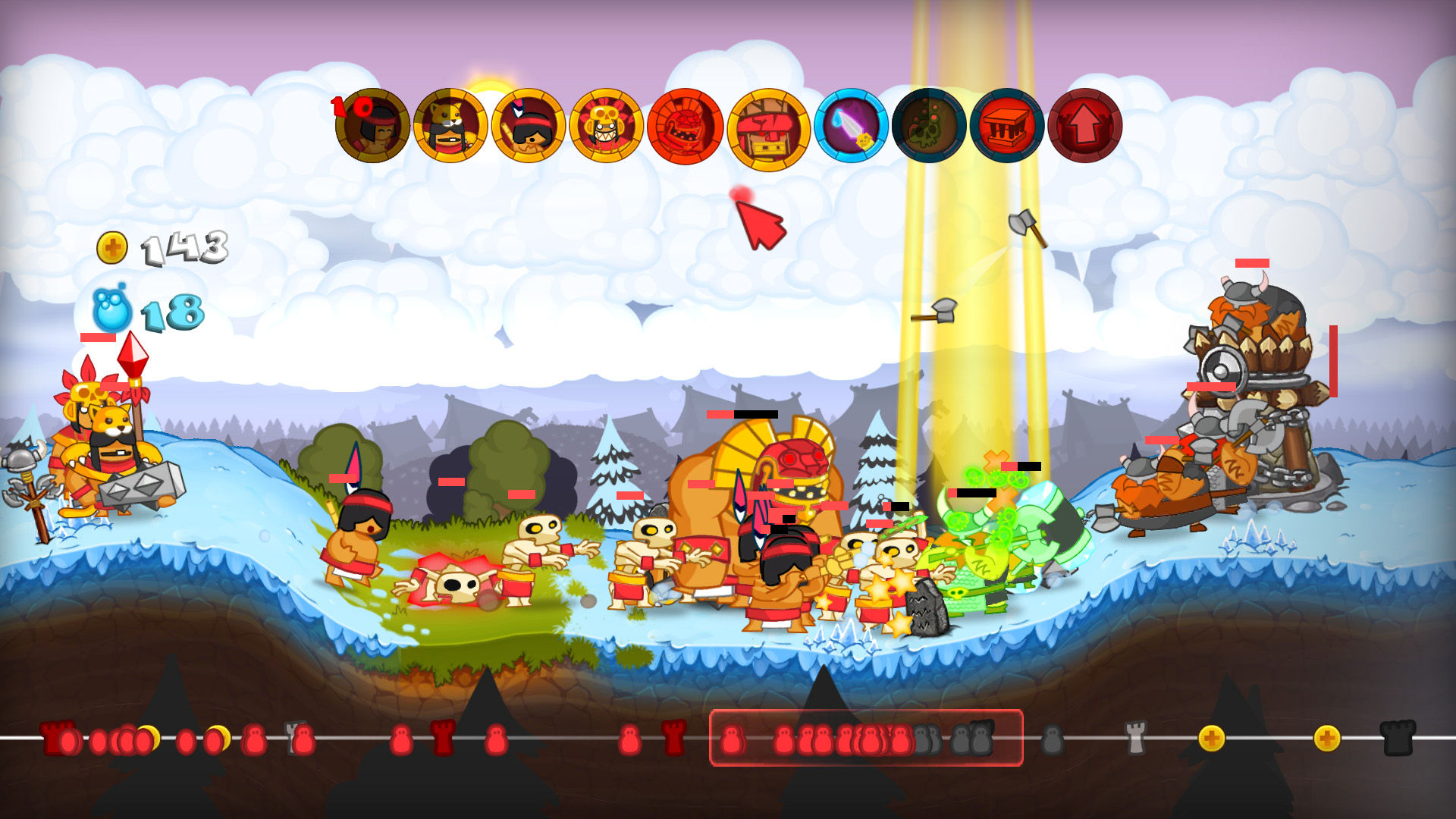 剑与勇士(Swords and Soldiers)四项修改器