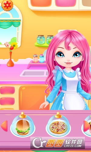 芭比公主学做蛋糕