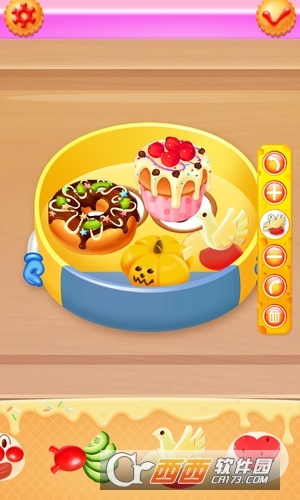 芭比公主学做蛋糕