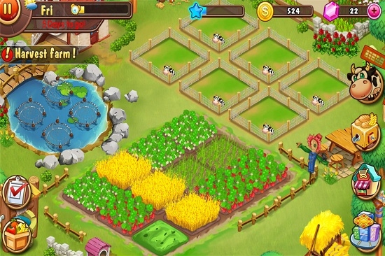 开心农场模拟偷菜经营