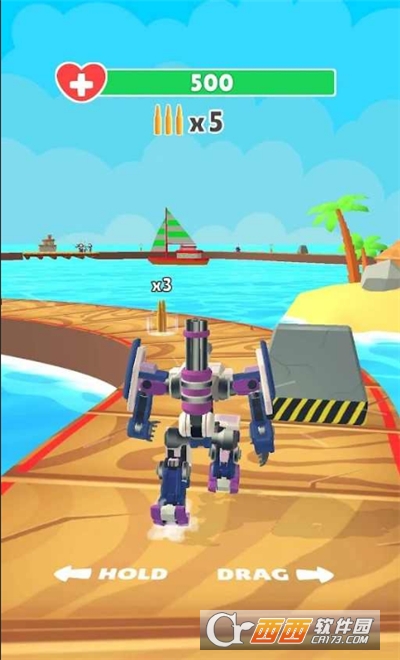 Robo Run: Shift and Shoot(机器人跑酷射击)