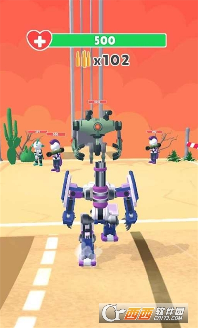 Robo Run: Shift and Shoot(机器人跑酷射击)