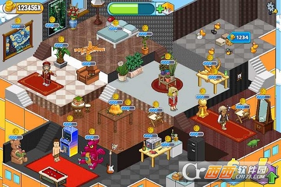 哈宝在线虚拟生活社区Habbo Clicker