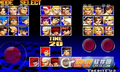 街机拳皇97格斗