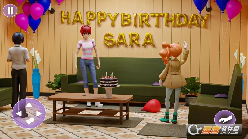 动漫女孩虚拟学校生活