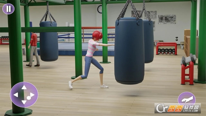 动漫女孩虚拟学校生活