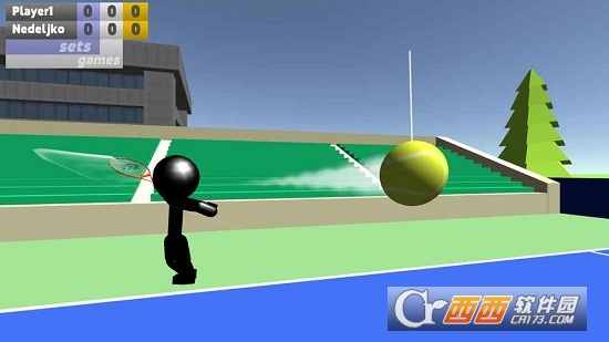 火柴人3D网球中文汉化最新版