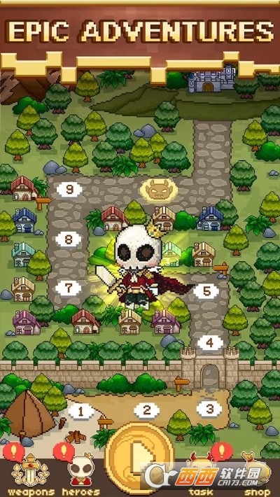 Skull Rider(骷髅骑士像素rpg冒险)