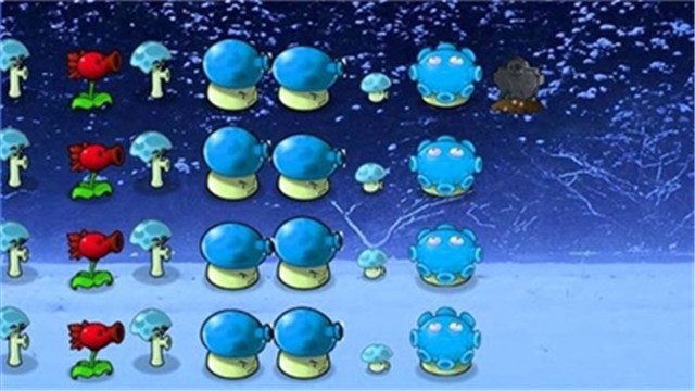 植物大战僵尸冰雪版游戏