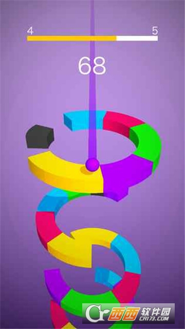 彩球跳塔(螺旋跳跃)