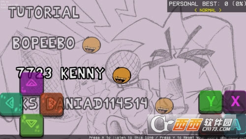 黑色星期五之夜烦人的橙子模组版Friday Night Funkin