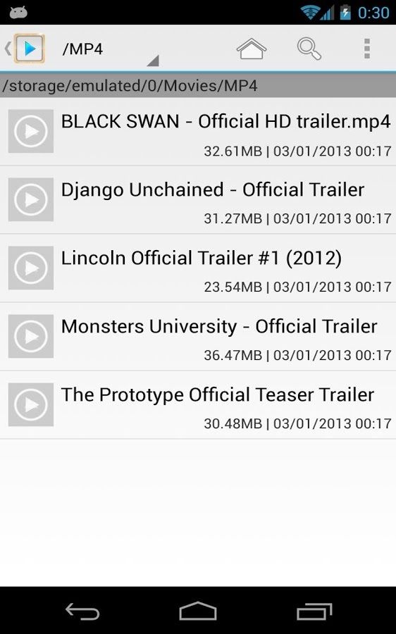 MP4，MKV，MOV視頻播放器