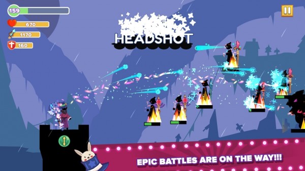 弓箭手巫师战争