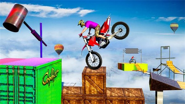 特技摩托3D竞赛