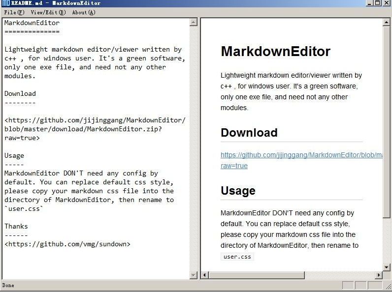 MarkdownEditor(Markdown编辑器)