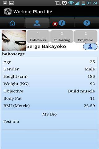 锻炼计划(Progression)