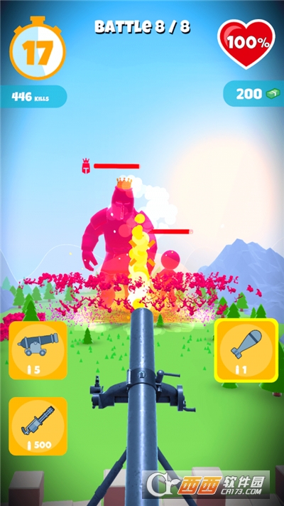 人群防御战争游戏