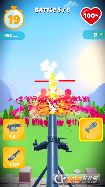 人群防御战争游戏