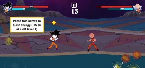 火柴人龙珠战斗