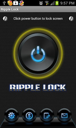 波纹锁屏