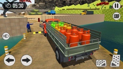 货物卡车运输司机