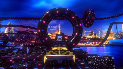 斜坡上的汽车特技内购版