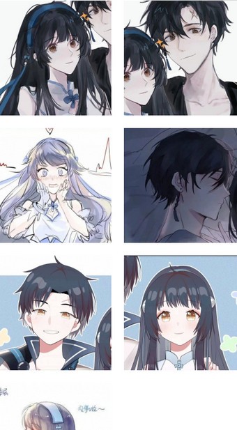 西施曜情侣头像