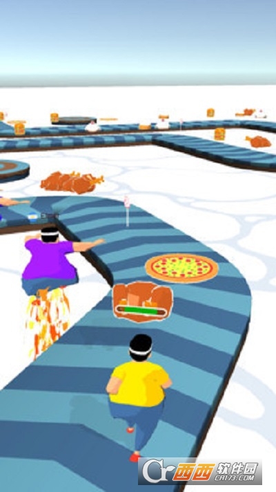 肥宅跑酷赛游戏