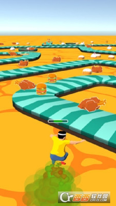 肥宅跑酷赛游戏