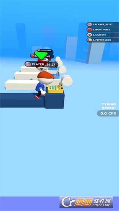 打字跑酷竞赛游戏