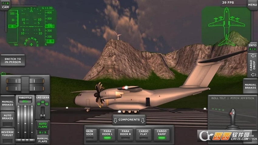模拟开飞机(Turboprop Flight Simulator)