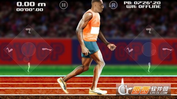 百米赛跑QWOP小游戏
