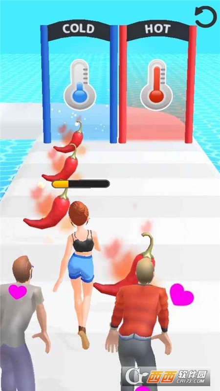 冰火女孩hot run游戏