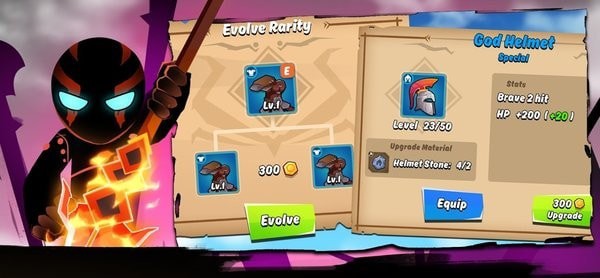 火柴人勇士之战无敌版