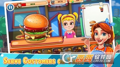 可口的汉堡店游戏