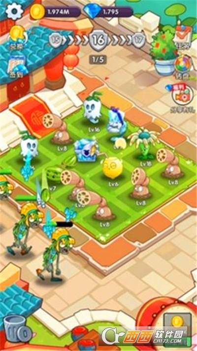 Zombie Garden - Home Defense(僵尸花园家庭防御游戏)