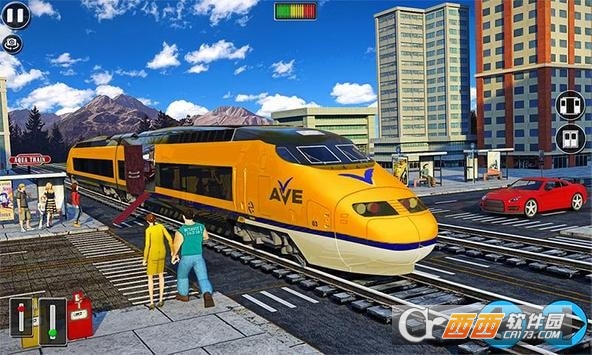 水冲浪子弹头火车Water Bullet Train Simulator