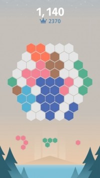 方块六边形拼图